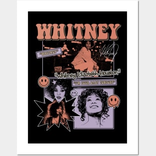 Whitney Houston "Whitney Elizabeth Houston" "I'm Your Baby Tonight" Posters and Art